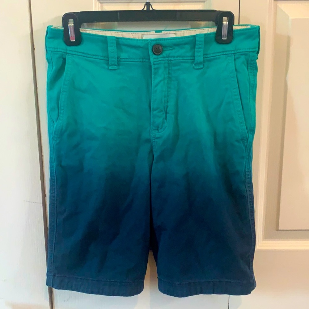 Abercrombie Kids barely worn ombré shorts